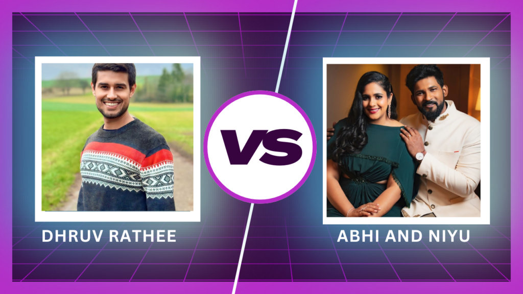 Dhruv rathee vs abhi and niyu 