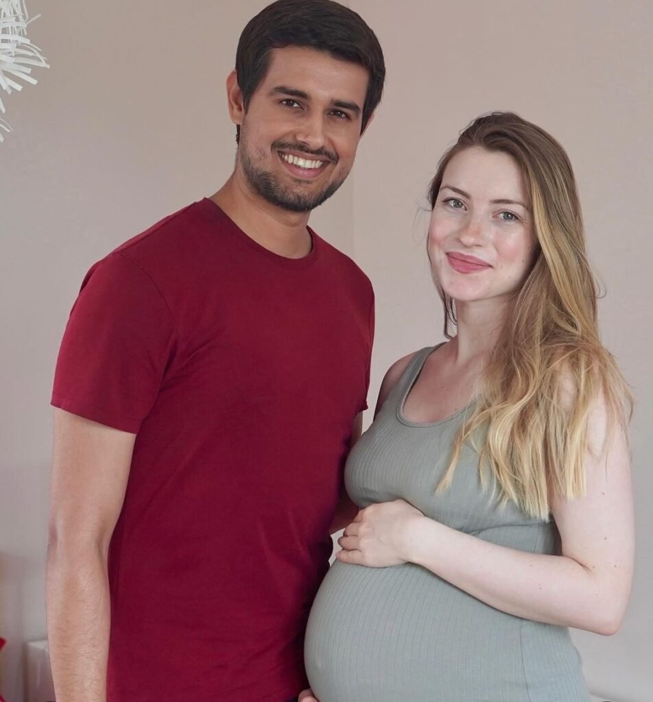 Dhruv rathee wife's pregnant